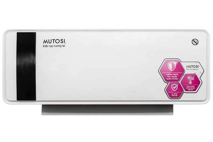 Máy sưởi gốm Ceramic Mutosi MCH-2000 Màu Trắng