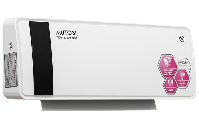 Máy sưởi gốm Ceramic Mutosi MCH-2000 Màu Trắng