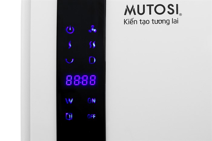 Máy sưởi gốm Ceramic Mutosi MCH-2000 Màu Trắng