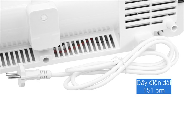 Máy sưởi gốm Ceramic Mutosi MCH-2000 Màu Trắng