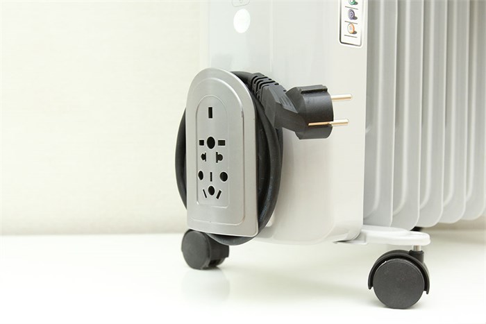 Quạt sưởi dầu Daewoo DWRD 811 Màu Xám