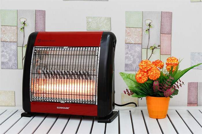 Quạt sưởi Sunhouse SHD7015 Màu Đỏ