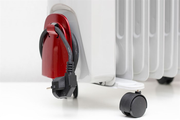 Quạt sưởi dầu Sunhouse SHD7080 Màu Trắng - Đỏ