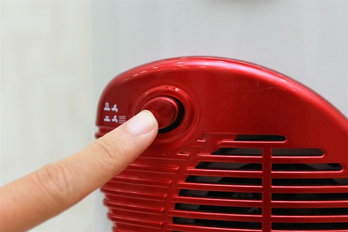 Quạt sưởi dầu Sunhouse SHD7081 Màu Trắng - Đỏ