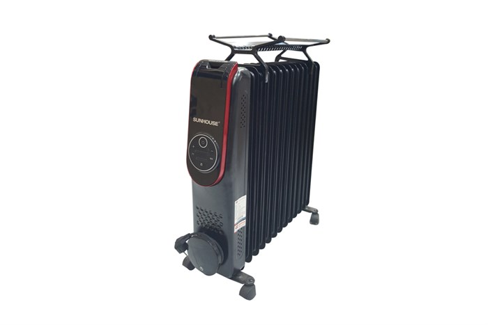 Quạt sưởi dầu Sunhouse SHD7085 Màu Đen