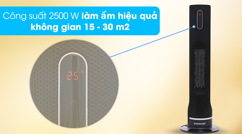 Quạt sưởi Sunhouse SHD7073