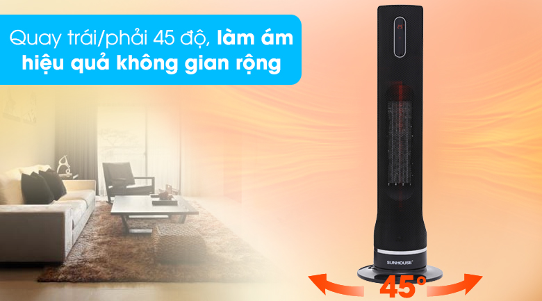 Quạt sưởi Sunhouse SHD7073