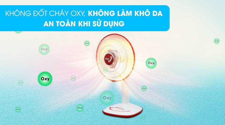 Quạt sưởi hồng ngoại Asia HF1401 800 W