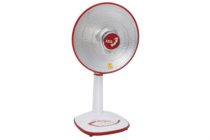 Quạt sưởi hồng ngoại Asia HF1401 800 W Màu Trắng
