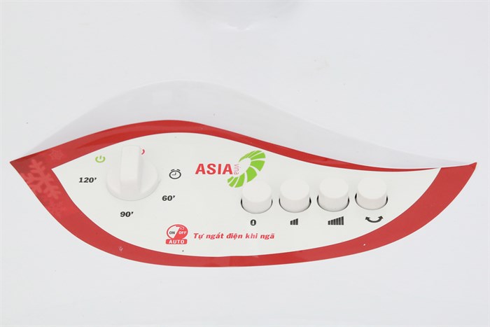 Quạt sưởi hồng ngoại Asia HF1401 800 W Màu Trắng