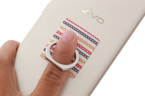 Móc dán điện thoại OSMIA RingCK036 Viền Hồng