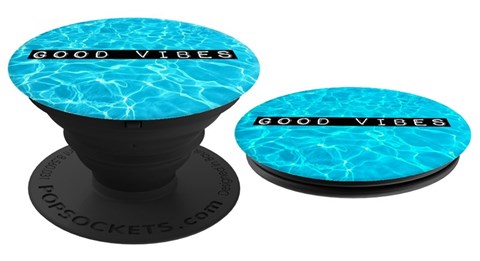 Giá đỡ điện thoại Popsockets Good Vibes Bk Bk