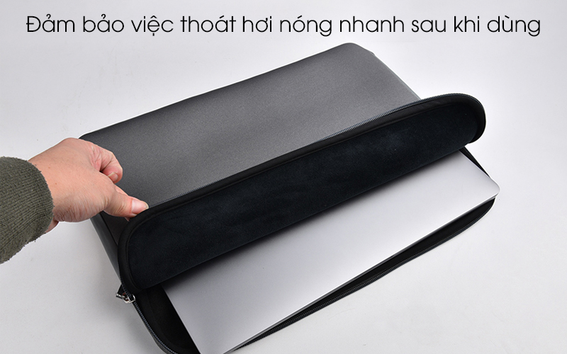Túi chống sốc Laptop 13 WIWU bo góc thoát hơi nóng nhanh chóng