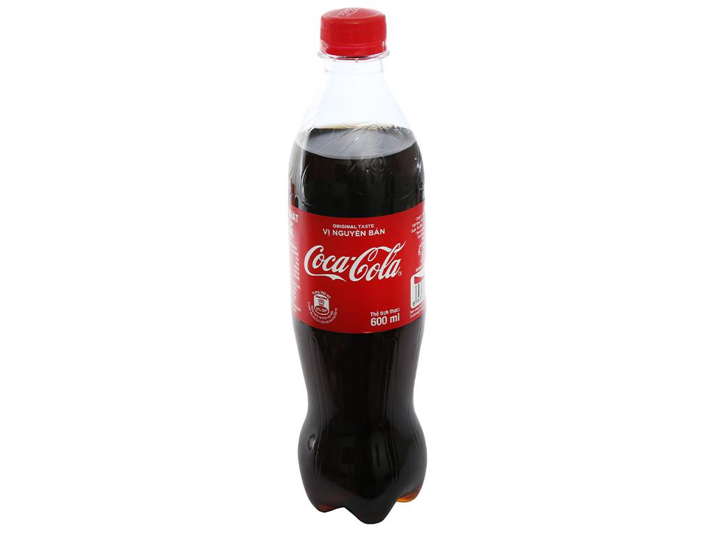 Nước ngọt Coca Cola chai 600ml 1