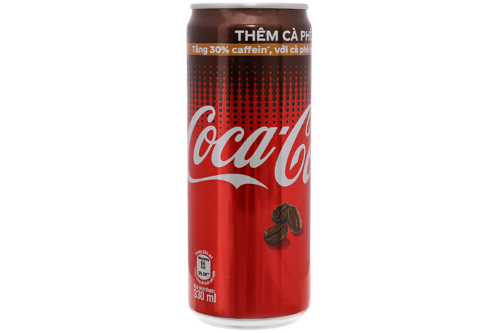 Nước ngọt Coca Cola cà phê Sleek lon 330ml