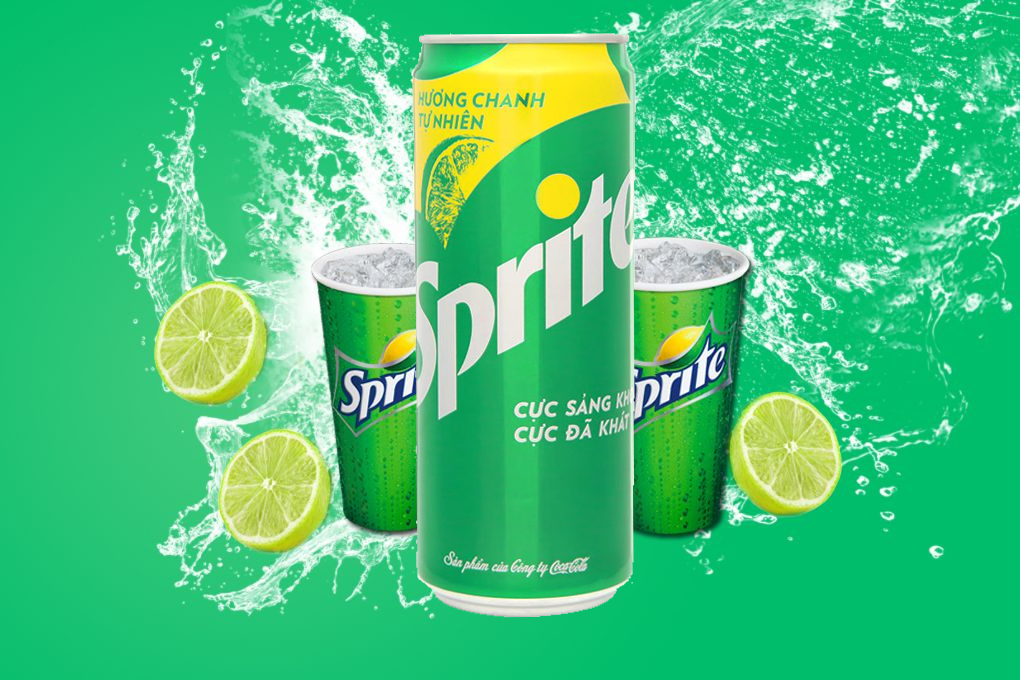 24 lon nước ngọt Sprite 320ml giá tốt tại Bách hoá XANH