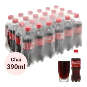 Thùng 24 chai nước ngọt Coca Cola 390ml
