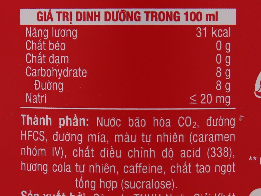 6 chai nước ngọt Coca Cola nguyên bản (giảm đường) chai 1.5 lít 5
