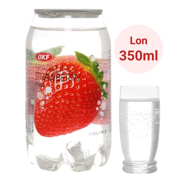 Nước ngọt OKF dâu lon 350ml