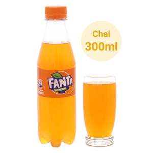 Nước ngọt Fanta hương cam chai 300ml