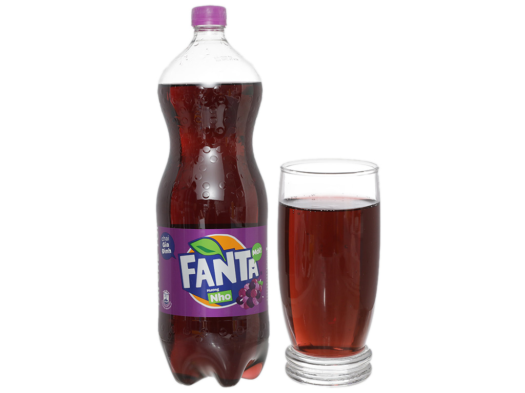 Nước ngọt Fanta hương nho chai 1.5 lít 6