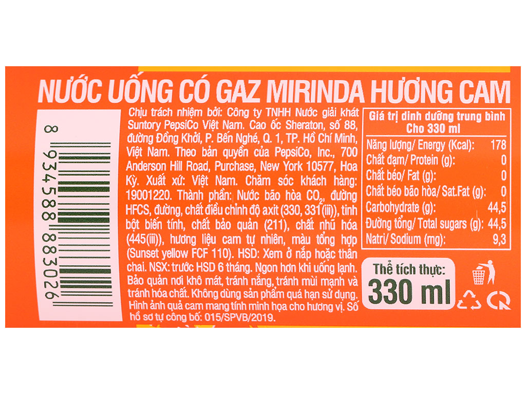 Thùng nước ngọt 2 vị 7 Up và Mirinda cam tại Bách hoá XANH
