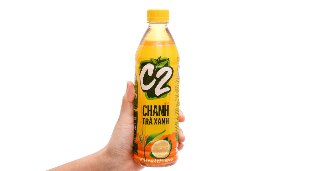 Trà xanh C2 hương chanh