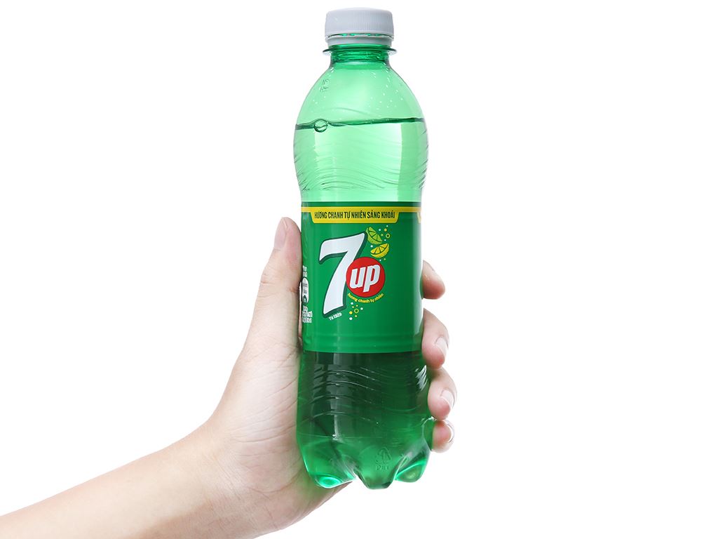 Nước ngọt 7 Up vị chanh chai 390ml 9