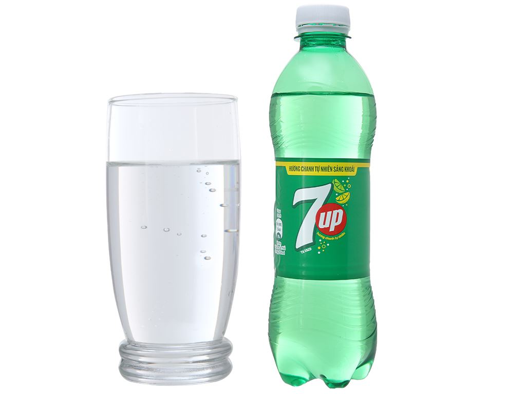 Nước ngọt 7 Up vị chanh chai 390ml 8