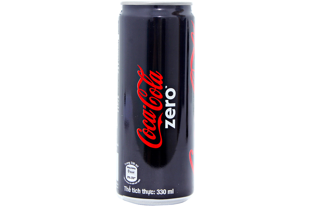 Nước ngọt Coca Cola Zero lon 330ml