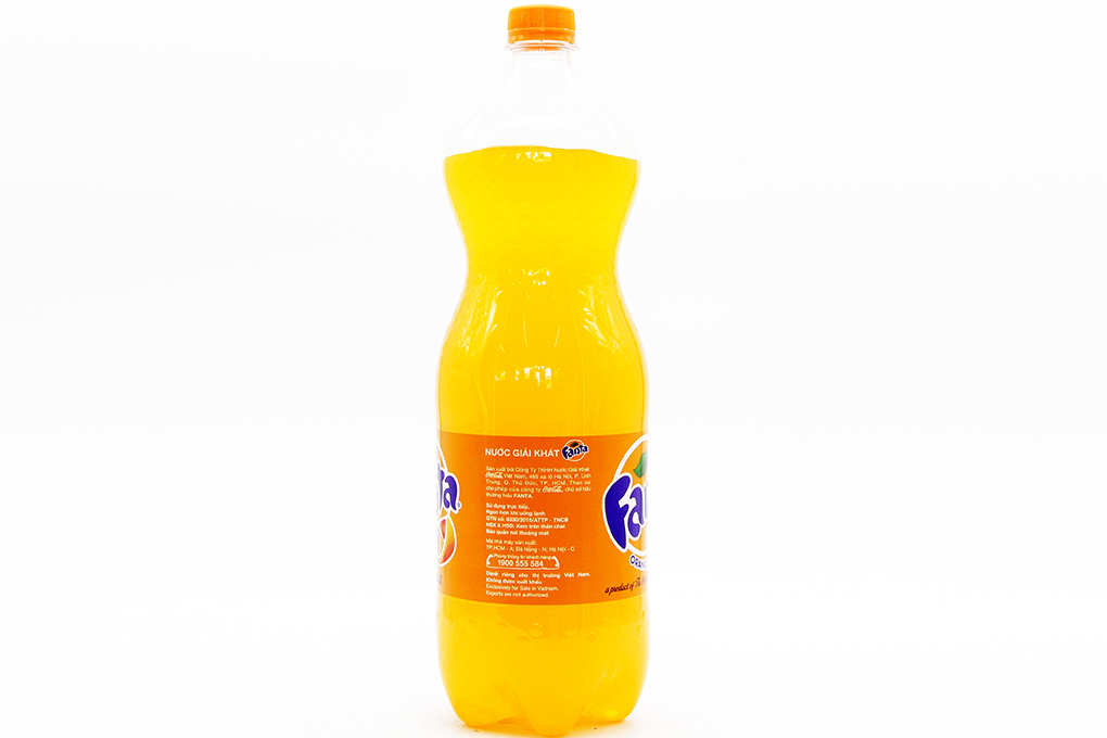 Nước ngọt Fanta hương Cam chai 1.5 lít
