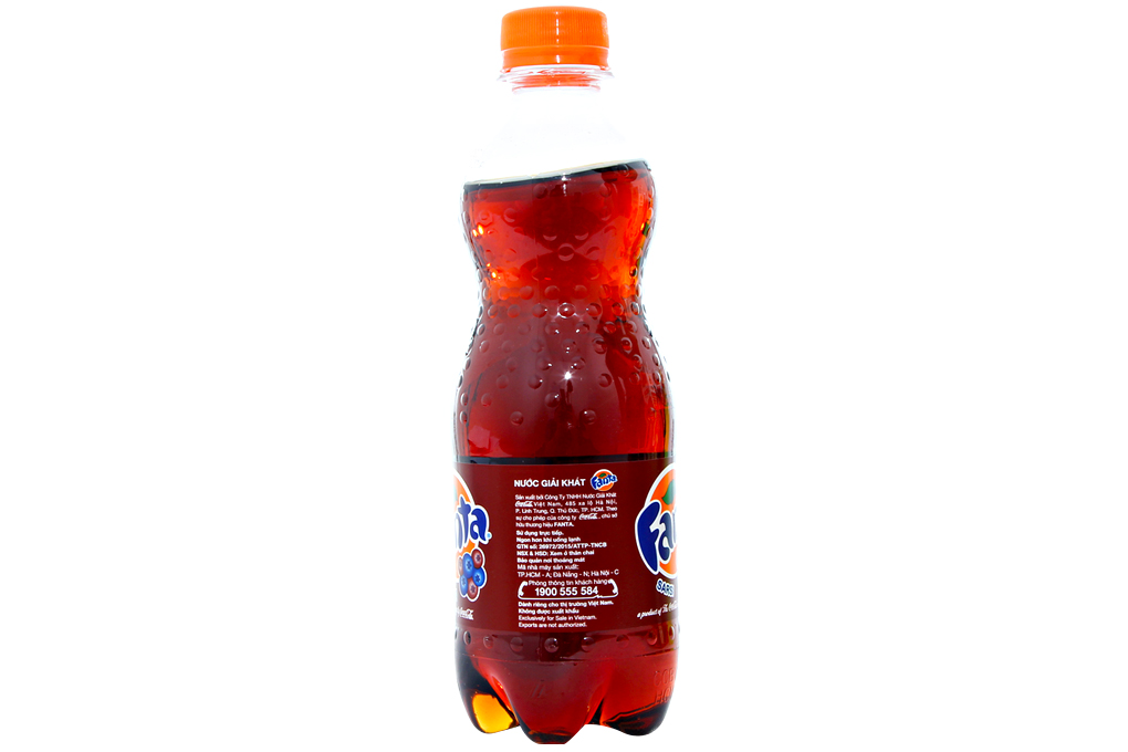 Nước ngọt Fanta hương Xá Xị chai 390ml
