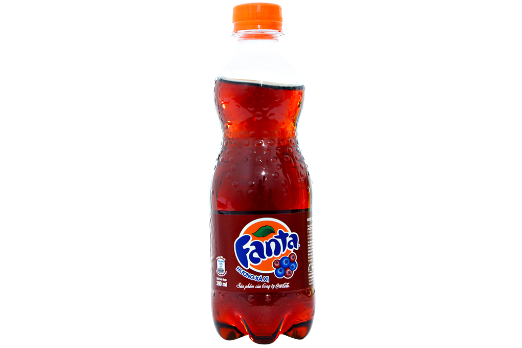 Nước ngọt Fanta hương Xá Xị chai 390ml