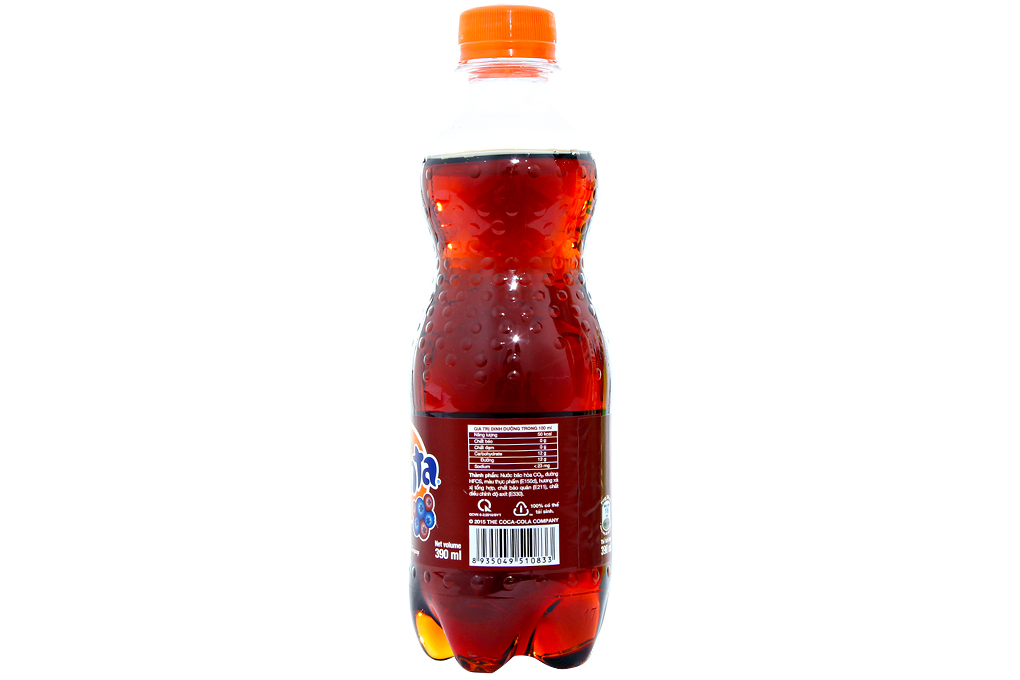 Nước ngọt Fanta hương Xá Xị chai 390ml