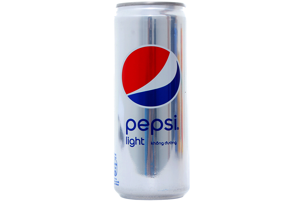 Nước ngọt Pepsi Light không đường lon 330ml