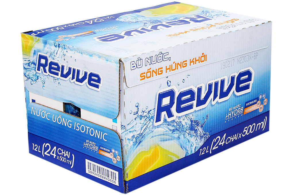 Nước ngọt 7 Up Revive chai nhựa 500ml (Thùng 24 chai)