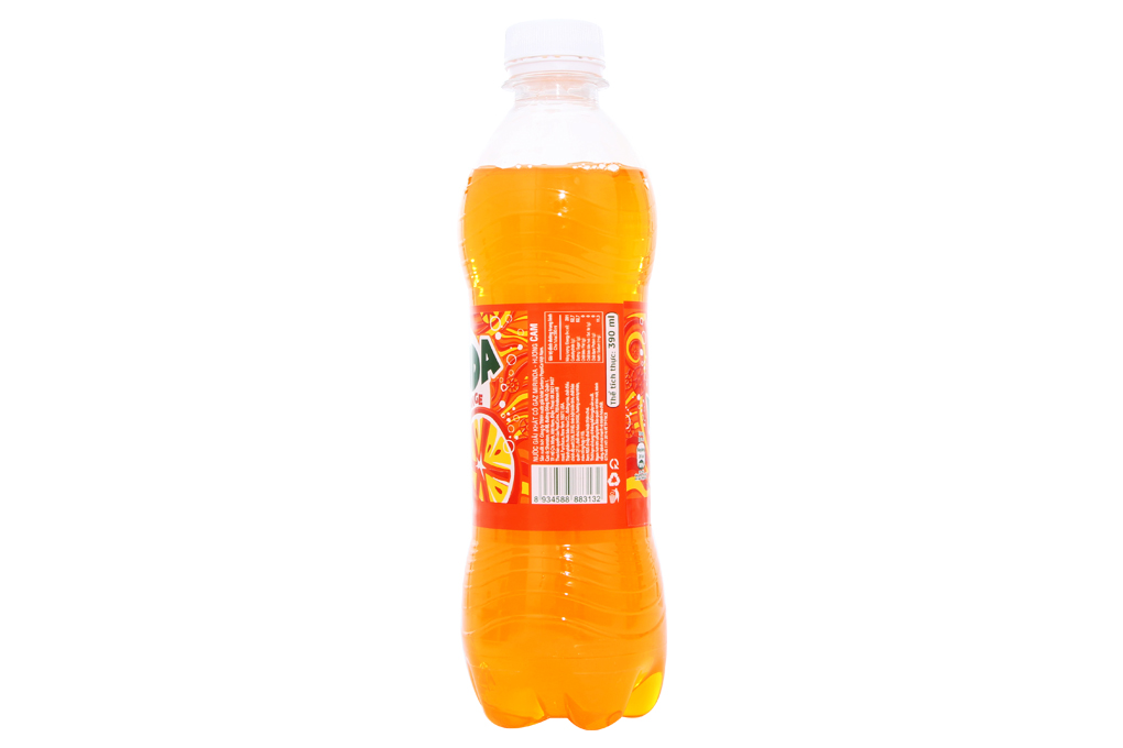 Nước ngọt Mirinda vị Cam cực mạnh chai 390ml