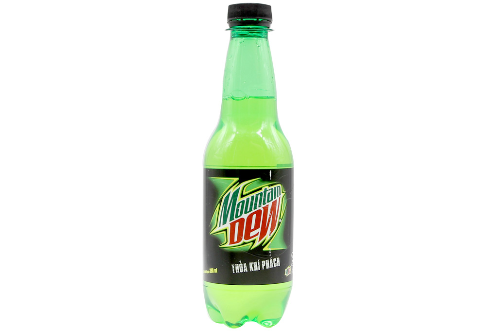 Nước ngọt Moutain Dew chai nhựa 390ml