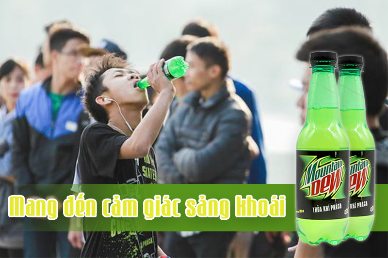 Moutain Dew chai 390ml