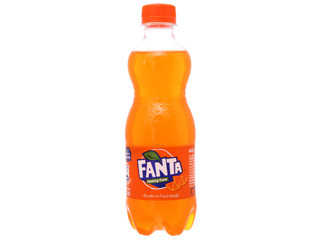 Nc ngt Fanta  hng cam chai 390ml 