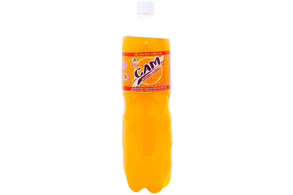 Nước ngọt Chương Dương hương Cam chai 1.5 lít
