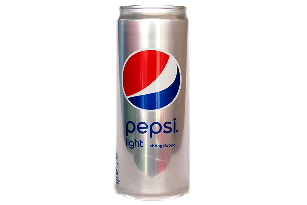 Nước ngọt Pepsi Light không đường lon 330ml (thùng 24 lon)