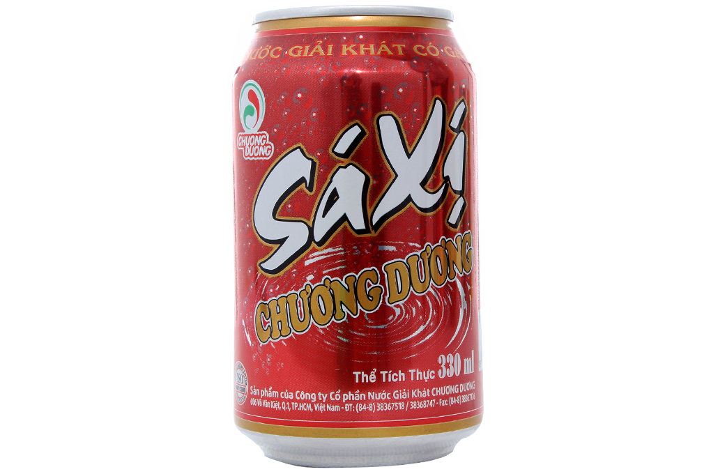 Nước Sá xị Chương Dương lon 330ml