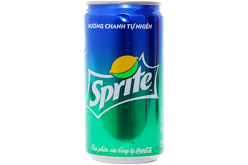 Nước ngọt Sprite hương Chanh lon 250ml