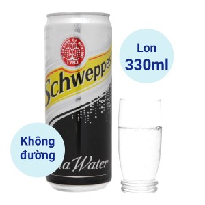 Soda Schweppes lon 330ml