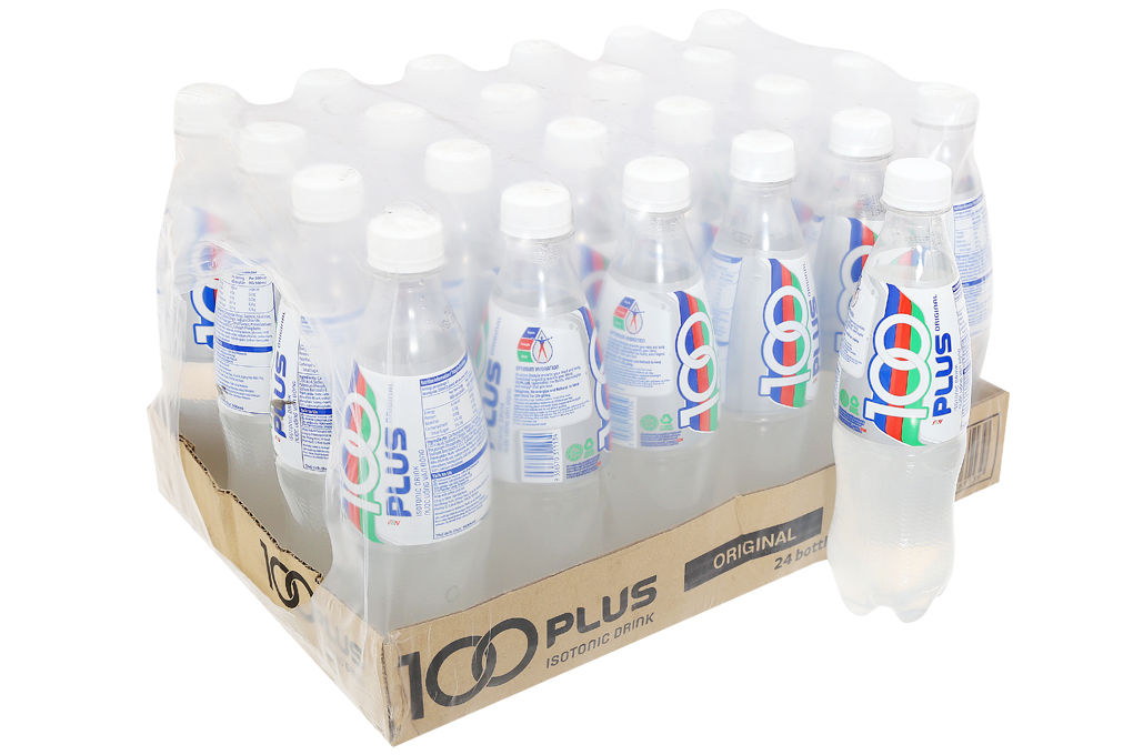 Nước ngọt có ga 100Plus Original chai 500ml (thùng 24 chai)