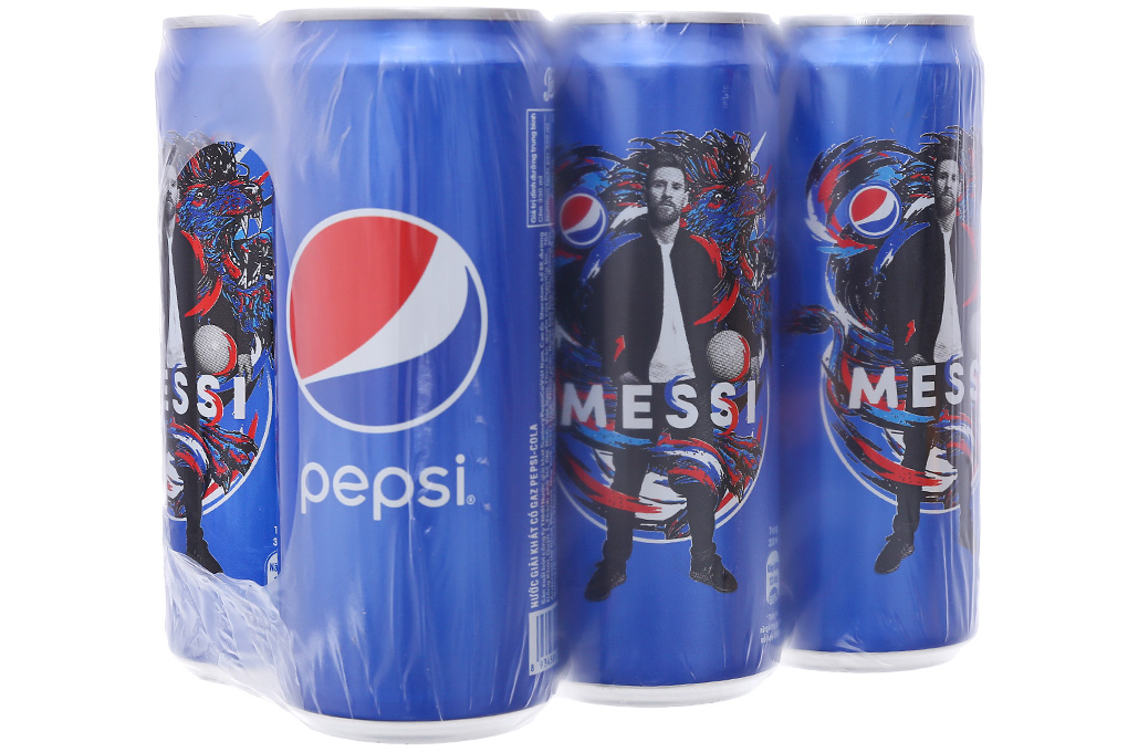 Nước ngọt Pepsi sum vầy lon 330ml( lốc 6 lon)