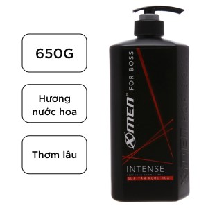 Sữa tắm nước hoa X-Men For Boss Intense 650g