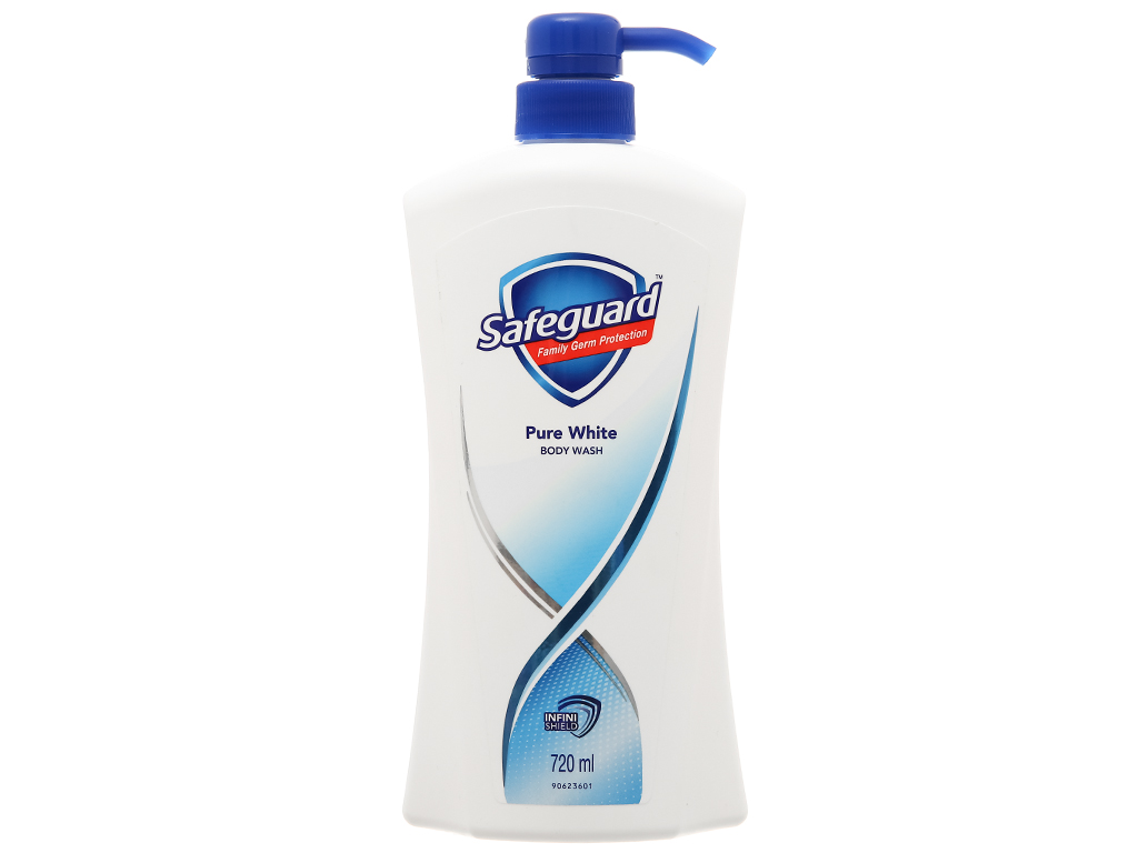 Sữa tắm Safeguard sạch khuẩn trắng tinh khiết 720ml 1