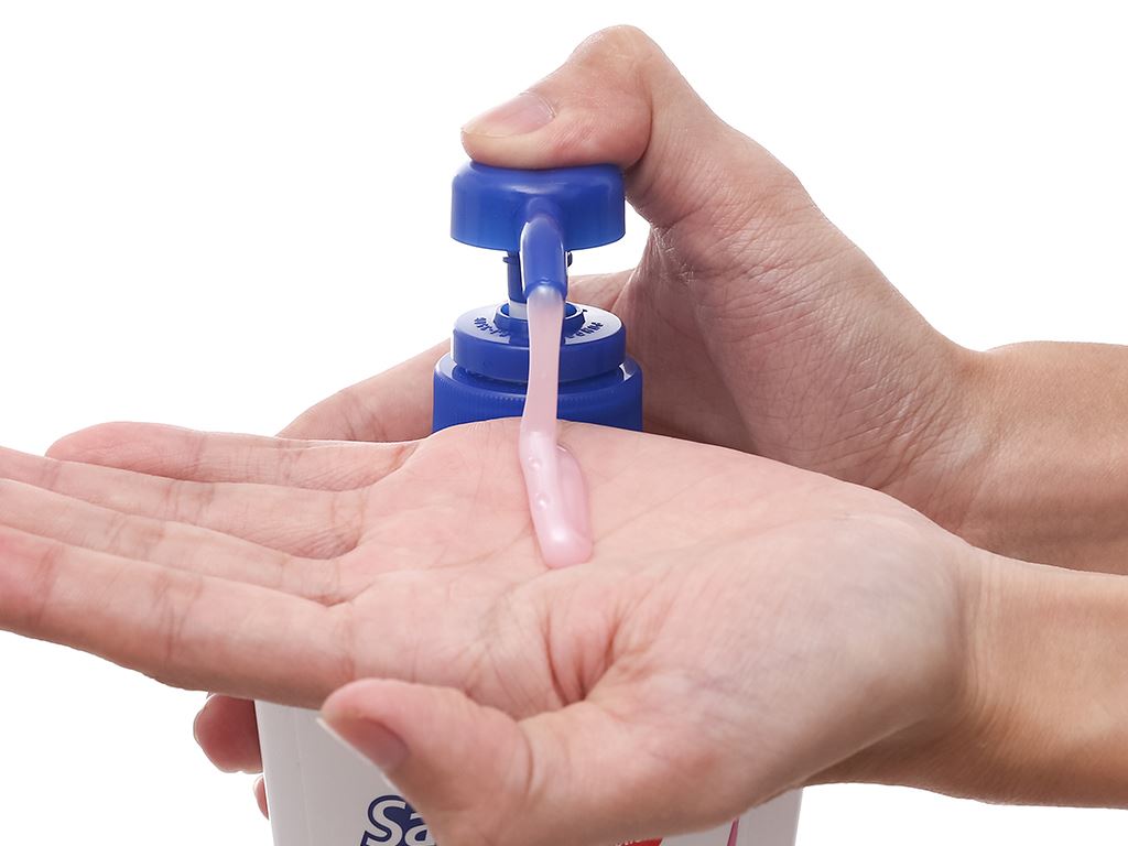 Sữa tắm Safeguard sạch khuẩn hồng hoa và lô hội tươi mát 720ml 5
